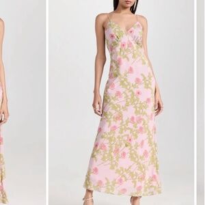 Bernadette Jeanette Pink Floral Dress size 38 -NWT